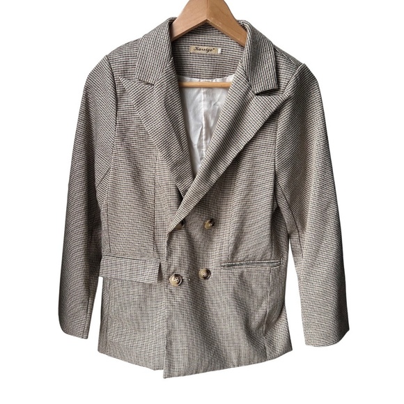 Karxige size small Houndstooth Blazer - Picture 1 of 5